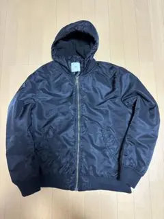 H&M MA-1 ブラック フード付きのサムネイル