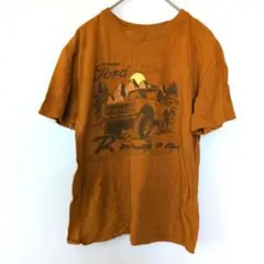 Ford フォード 【L(10/12)】 ブロンコ 半袖Tシャツ ブラウン