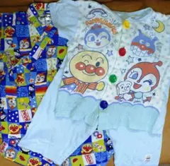 アンパンマン パジャマ（95cm） ＆甚平（ 90cm） 2点セット