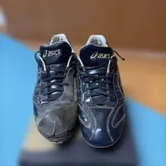 ASICS オーダー　スパイク　ネイビー