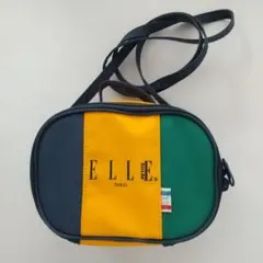 ELLE カラフルショルダーバッグ