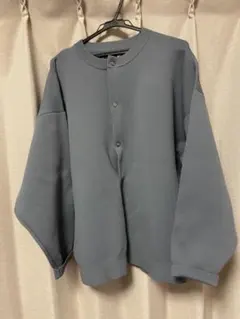 LAKOLE ブルーグレー カーディガン サイズL