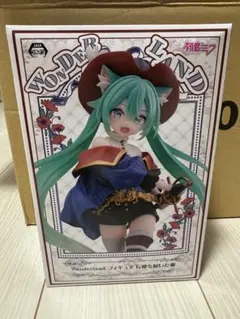 即購入可！ 初音ミク Wonderland フィギュア 長靴を履いた猫 初音ミク Wonderland フィギュア 長靴を履いた猫タイトー