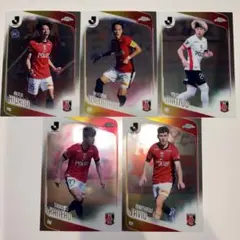 Topps Chrome Jリーグ 浦和レッズ 5枚セット