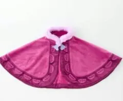 新品タグ付き✨アナ雪　アナ　ケープ　ポンチョ　リトシー110