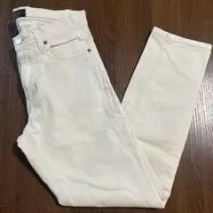 nano・universe ホワイトデニムパンツ サイズ42