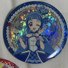 キミとアイドルプリキュア 映画 ブルジュラ TOHO 缶バッジ キュアウインク