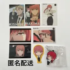 チェンソーマン クリアカード メタカ ステッカー ラバーチャーム マキマ 岸辺