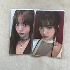 ウンチェ 仁川 ソウルコン fc トレカ セット lesserafim