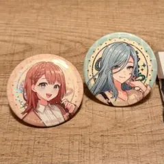 プロセカ クリエイターズフェスタ 花里みのり 日野森雫 缶バッジ