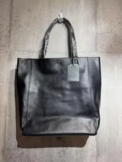 【新品】ACE 本革　山羊革　BLACKトートバッグのサムネイル