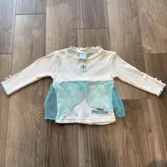 アナと雪の女王　エルサ風　チュールトップス 80cm