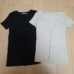 ユニクロ　UNIQLO　Tシャツ 2枚セット 　SとMサイズ