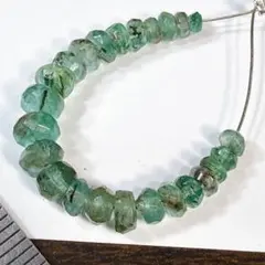 特価＊ザンビア産エメラルド＊ボタンカットh38