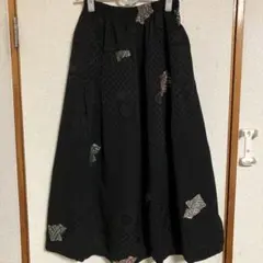 ハンドメイドスカートリバーシブル M〜L