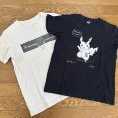 UNIQLO キッズTシャツ　ポケモン　鬼滅の刃　2枚組