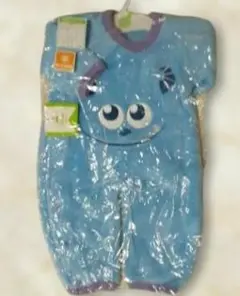 モンスターインク　フリースロンパース　あったか素材　60～70　新生児