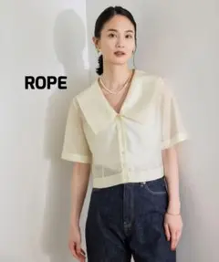 ROPE　ロペ　シャイニーシアーブラウスのサムネイル