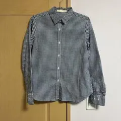 IÉNA SLOBE チェック柄長袖シャツ