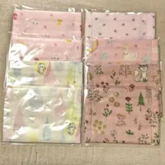 子供用マスク　年中〜低学年　ハンドメイド　８枚セット