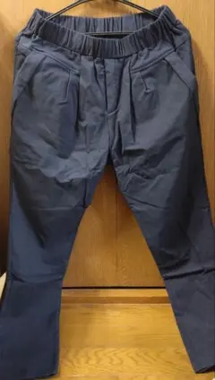 【美品】インディマーク ネイビー カジュアルパンツ