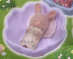 シルバニアファミリー 赤ちゃん＆お花のベッドセット