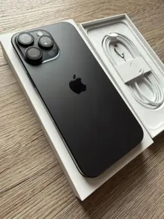超美品 iPhone 16 Pro Max 充放電回数38回 256GB