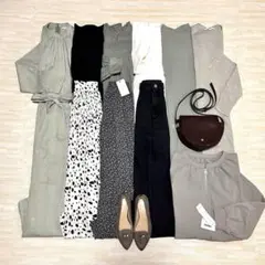 ドローコードブルゾン入り✨大人カジュアル服まとめ売り 10点 セオリー ユニクロ