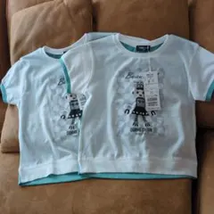 新品未使用)COMME CA ！Tシャツ110cm２枚！定価5800円！半額以下