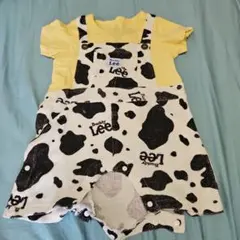 Buddy Lee 牛柄オーバーオール 80cm