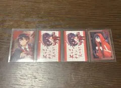 カラフルピーチ　ゆあんくん　展示会トレカ　4枚セット