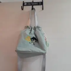 パワーパフガールズ バターカップ 巾着 ショルダーバッグ