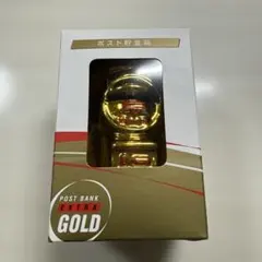 Post Bank Gold ポスト貯金箱 OCS-T80-G 郵便局限定 - メルカリ