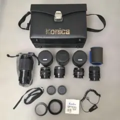 o*i様 Konica レンズセット 専用ケース付きのサムネイル