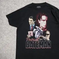 T389 アメリカン・サイコ　ムービーT 映画T Tシャツ 黒のサムネイル