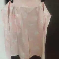 HANAE MORI エプロン 蝶柄 ピンクのサムネイル