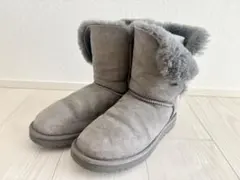 ⭐︎UGG アグ クラシックショートボタン付ムートンブーツ グレー　24cm⭐︎