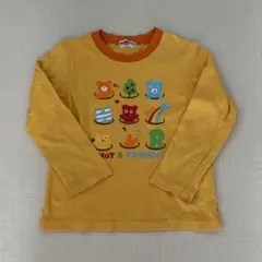 ミキハウス　ホットビスケッツ　ロンT 長袖シャツ　110 ②
