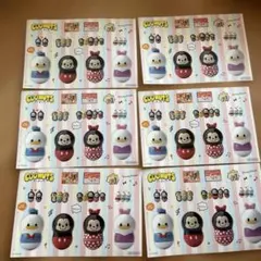 ディズニーキャラクター シール 6枚セット