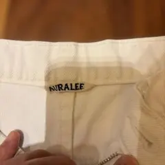 AURALEE フィンクスモールスキンパンツ