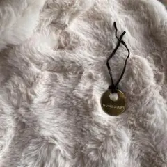 BURBERRY ゴールド円形チャーム