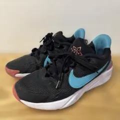NIKE 　23cm キッズ　スニーカー　ジュニア　ナイキ　ブラック　黒