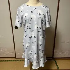 MISCH MASCH フラワープリント 半袖ワンピース 38