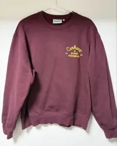 Carhartt 刺繍 スウェット 海外限定