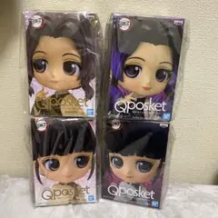 鬼滅の刃 Qposket フィギュア 4体セット　胡蝶しのぶ　栗花落カナヲ