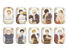 新品 未開封 ハイキュー スクエア缶バッジ クールダウン セブンネット限定