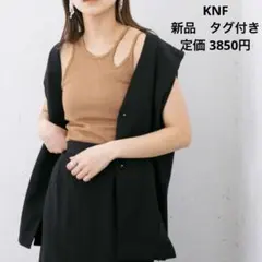 Y*i様 新品　タグ付き　KBF アシメネックタンクトップ　オレンジ　ノースリーのサムネイル