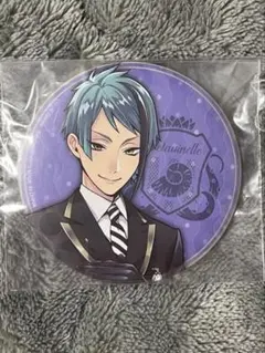 ツイステ　ジェイド　缶バッジ