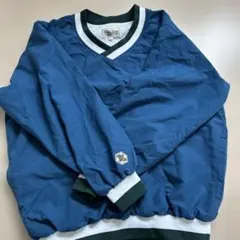 BALL LINE ネイビー Vネック ウォームアップウェア S