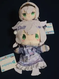 ホロライブ パペットぬいぐるみ 寝そべりミニマスコット 白銀ノエル